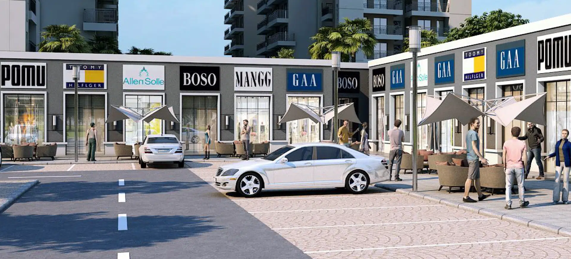 ROF Galleria 108 Society Shops Slider